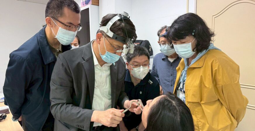 跨專科合作強化口腔癌防治戰力　基隆衛生局開辦口腔黏膜篩檢訓練