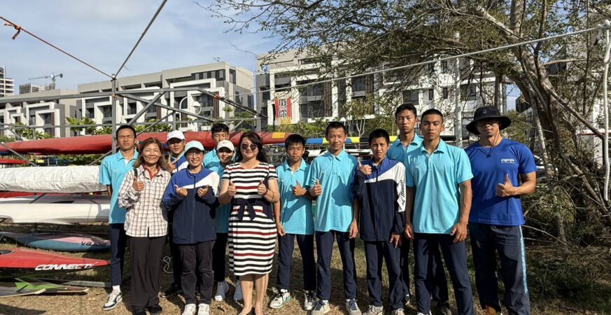 桃園市大溪國中輕艇隊首奪全中運金牌　乘風破浪創校史新頁