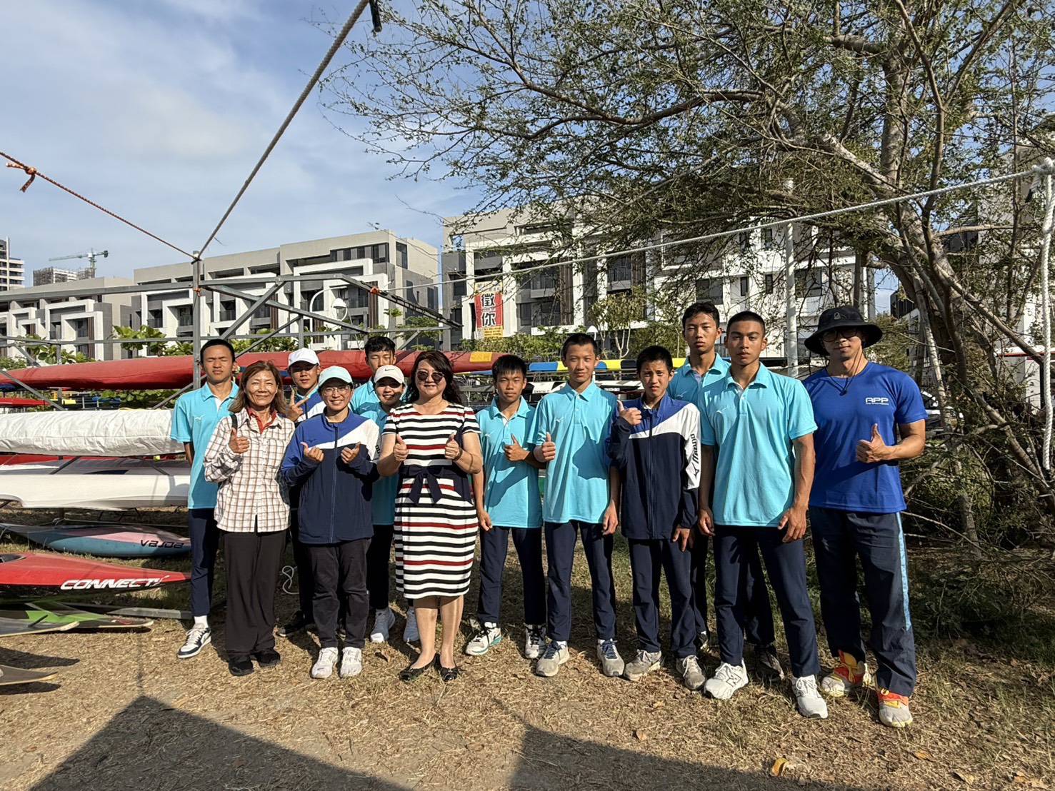桃園市大溪國中輕艇隊首奪全中運金牌　乘風破浪創校史新頁