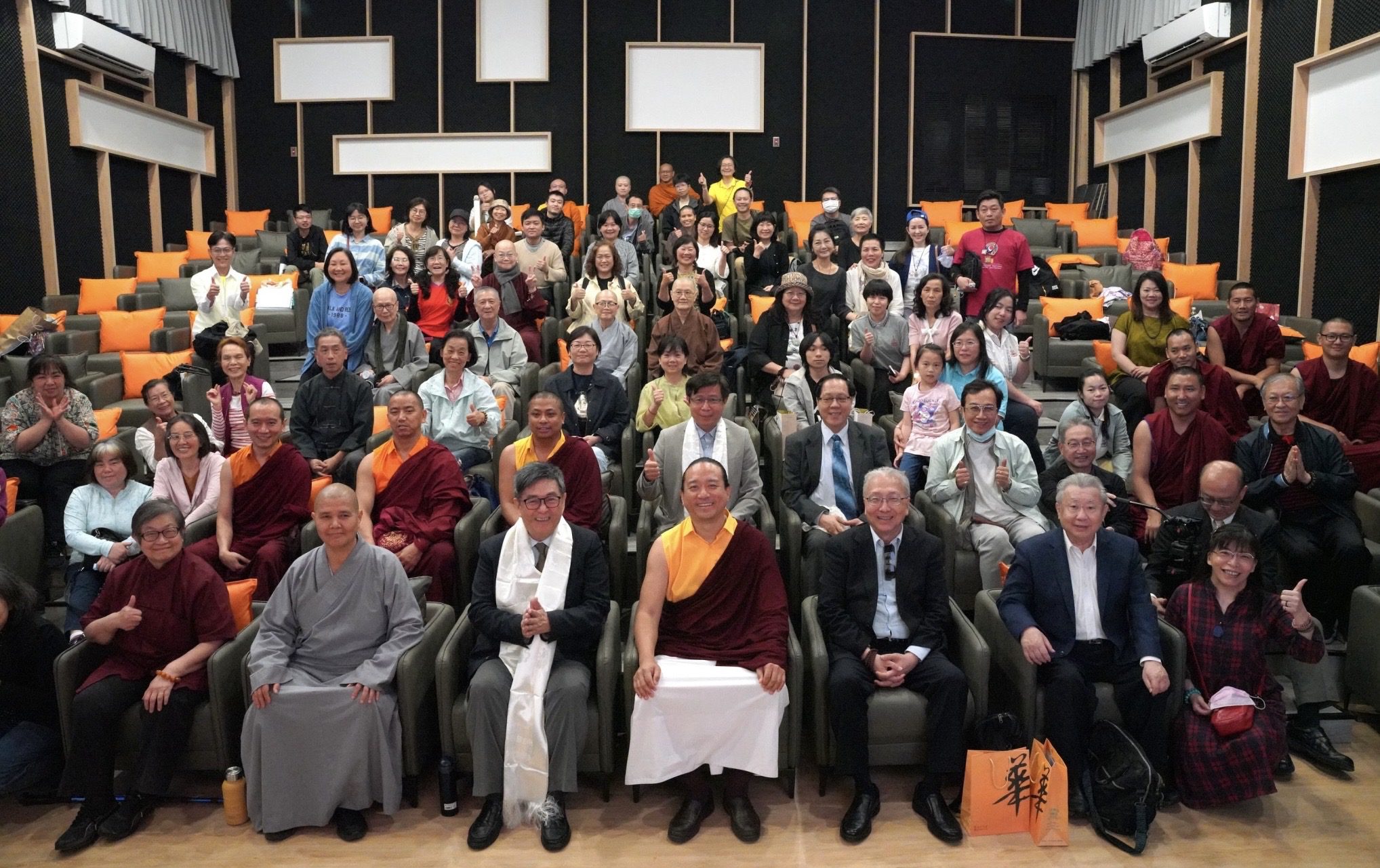 第43任薩迦法王蒞臨華梵大學演講　深度交流真實覺知的智慧