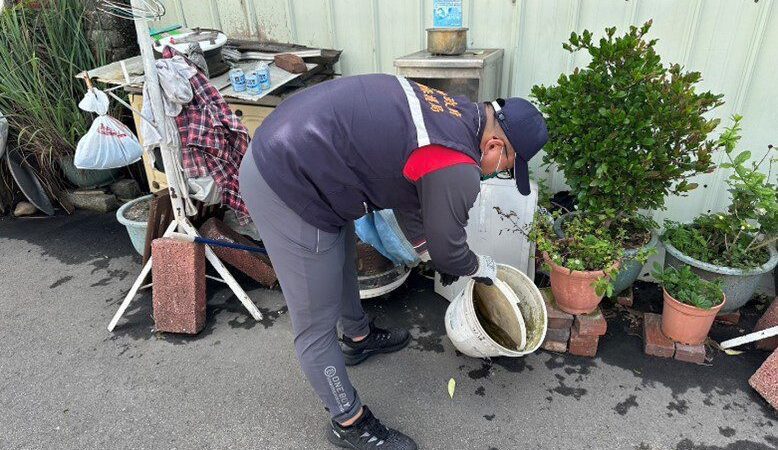 大雨過後　基隆環保局呼籲落實「巡、倒、清、刷」預防登革熱