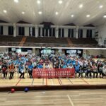 竹山東華醫院舉辦首屆「東華盃地板滾球挑戰賽」　邀長輩滾出健康